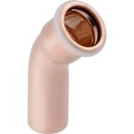Codo Geberit serie Mapress Cobre con tope de inserción: 45°, d=12mm